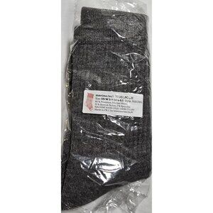 Merino Tech Wool Hiking Socks Gray Base Layer Skiing Unisex Men's M Women's 5-9